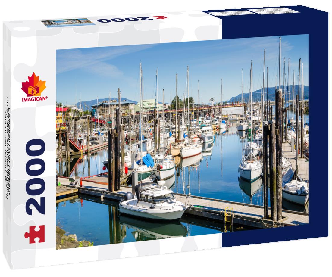 ImagiCan Jigsaw Puzzle Campbell River Harbour on a Clear Summer Morning. Vancouver Island, BC, Canada 2000 pieces