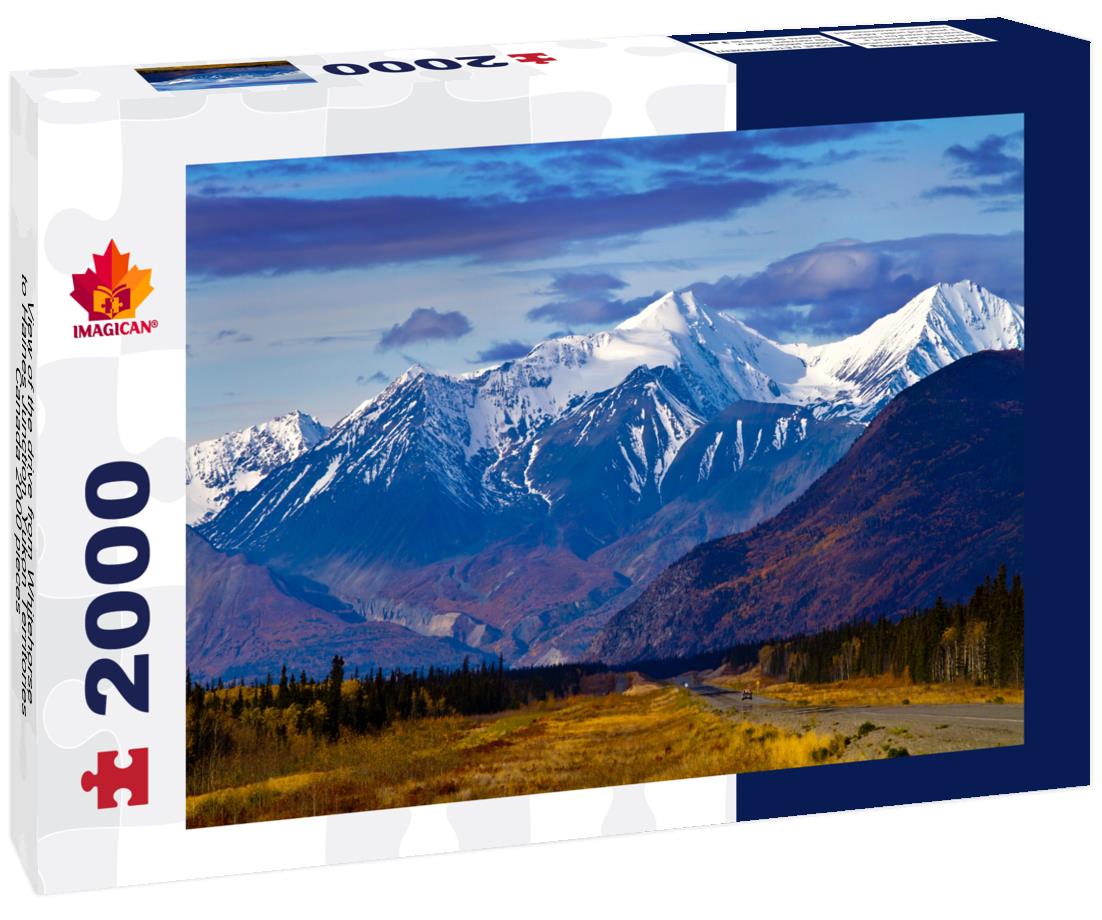 the drive from Whitehorse to Haines Junction, Yukon Territories, Canada 2000pc Puzzle