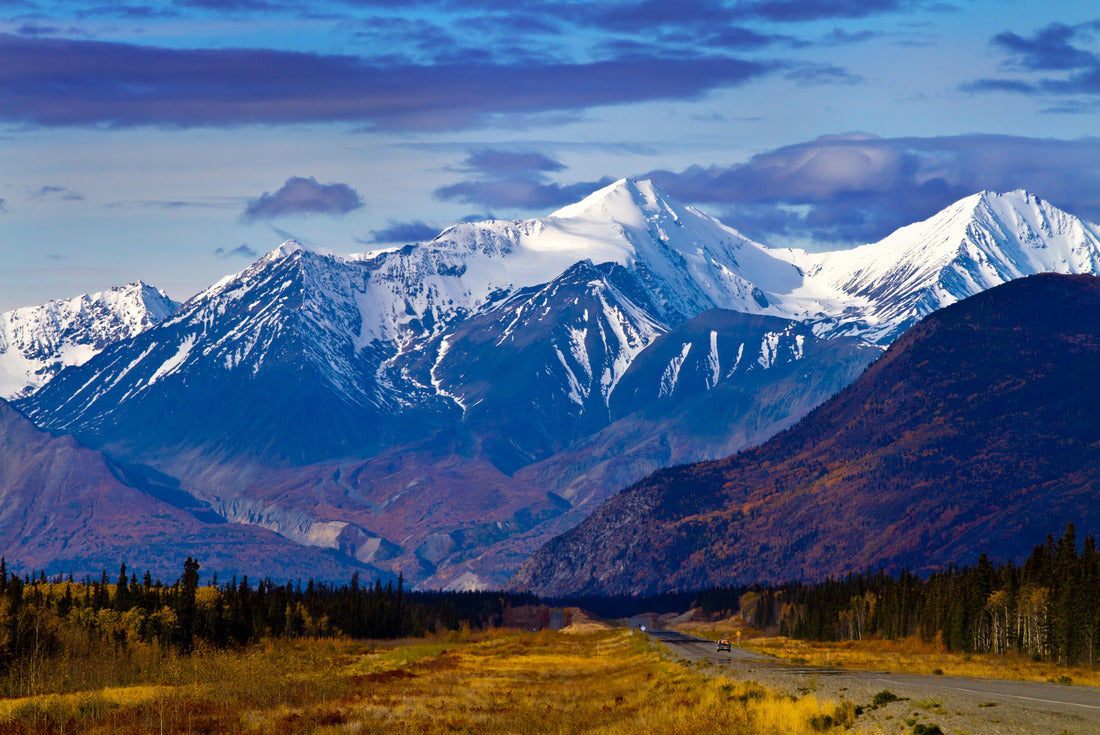 the drive from Whitehorse to Haines Junction, Yukon Territories, Canada 2000pc Puzzle