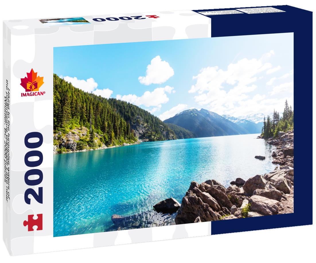 ImagiCan Jigsaw Puzzle Hiking to the turquoise waters of the picturesque Garibaldi Lake near Whistler, BC 2000 pieces