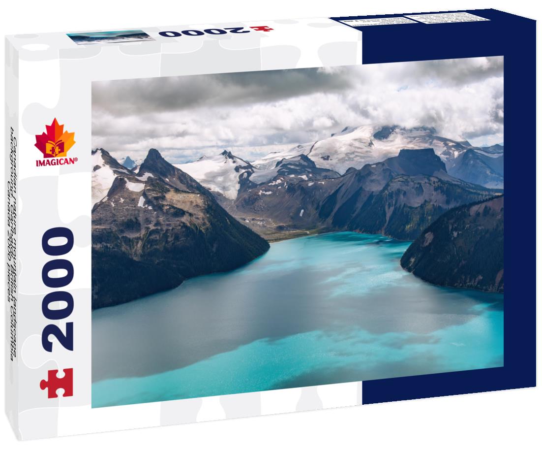 Canadian nature mountain landscape background. Garibaldi, British Columbia, Canada 2000pc Puzzle