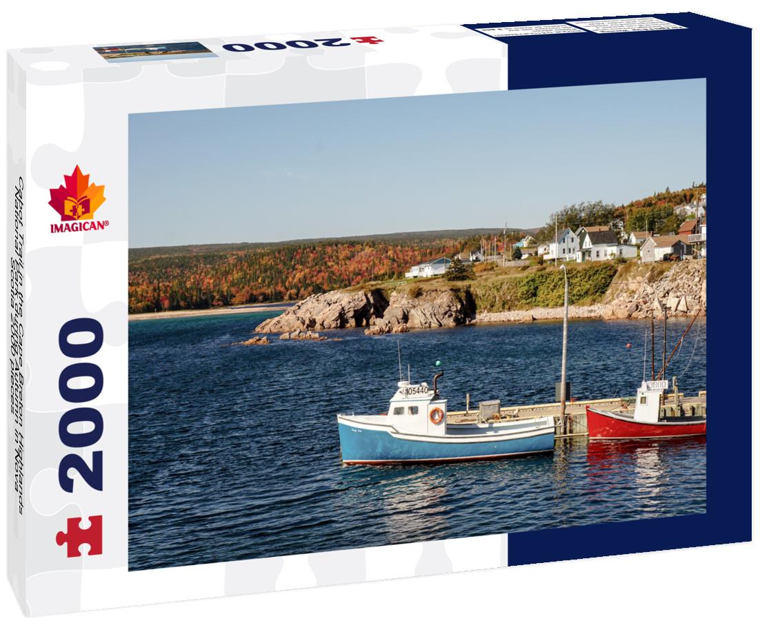 Cabot Trail in the Cape Breton Highlands National Park during Autumn in Nova Scotia 2000pc Puzzle