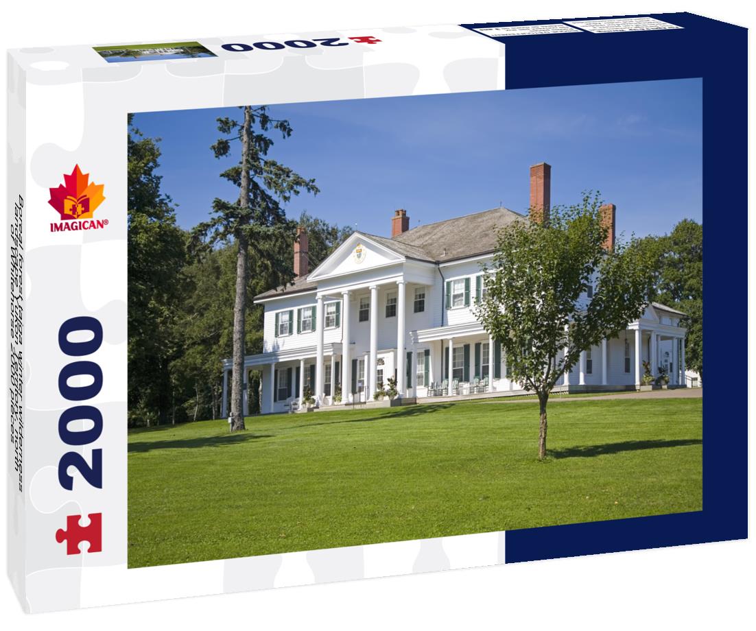 ImagiCan Jigsaw Puzzle Boreal forest taiga winter wilderness landscape Yukon Territory, north of Whitehorse 2000 pieces