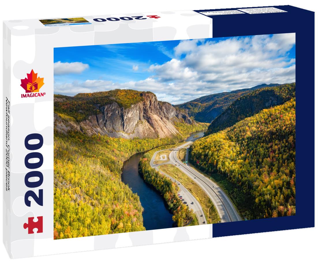 Fall season. Corner Brook, Newfoundland 2000pc Puzzle