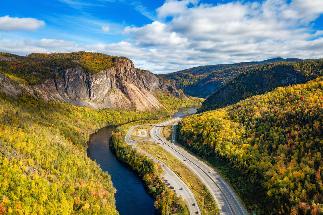 Fall season. Corner Brook, Newfoundland 2000pc Puzzle