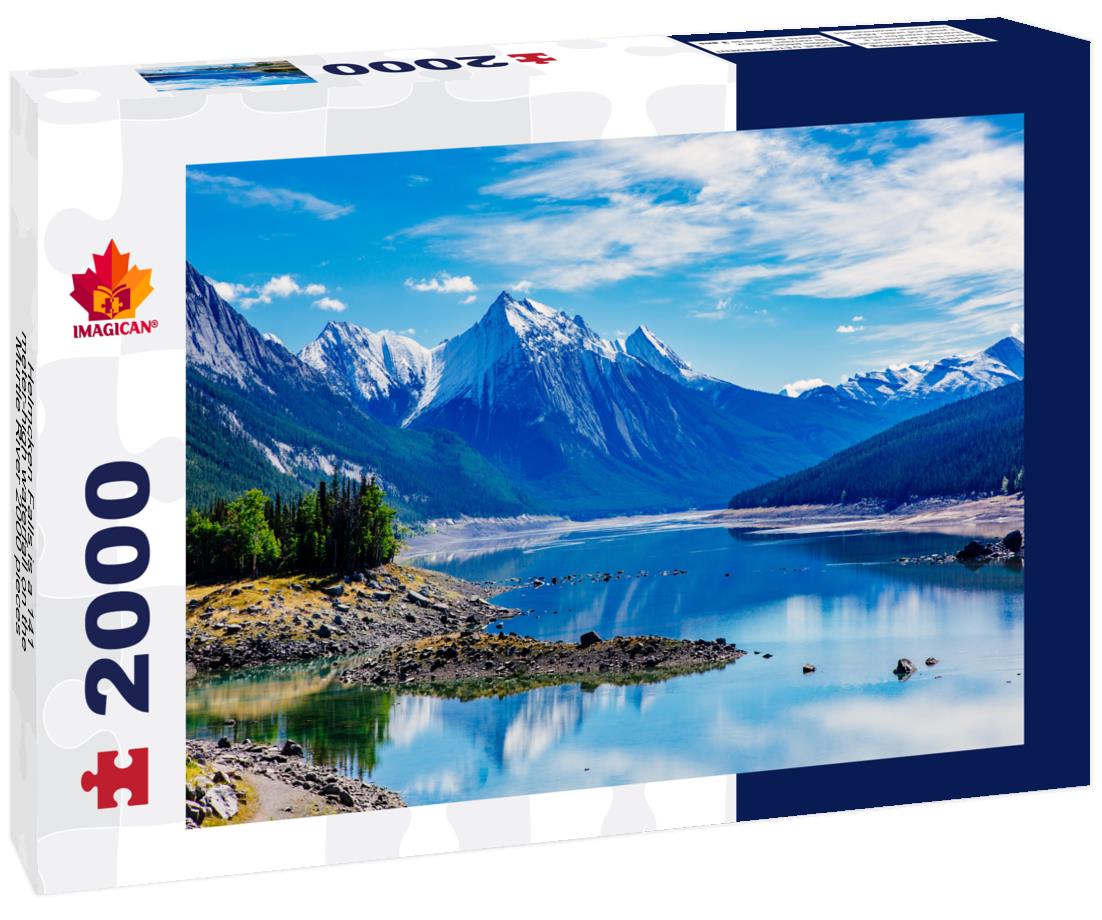 Helmcken Falls is a 141-meter-high waterfall on the Murtle River 2000pc Puzzle