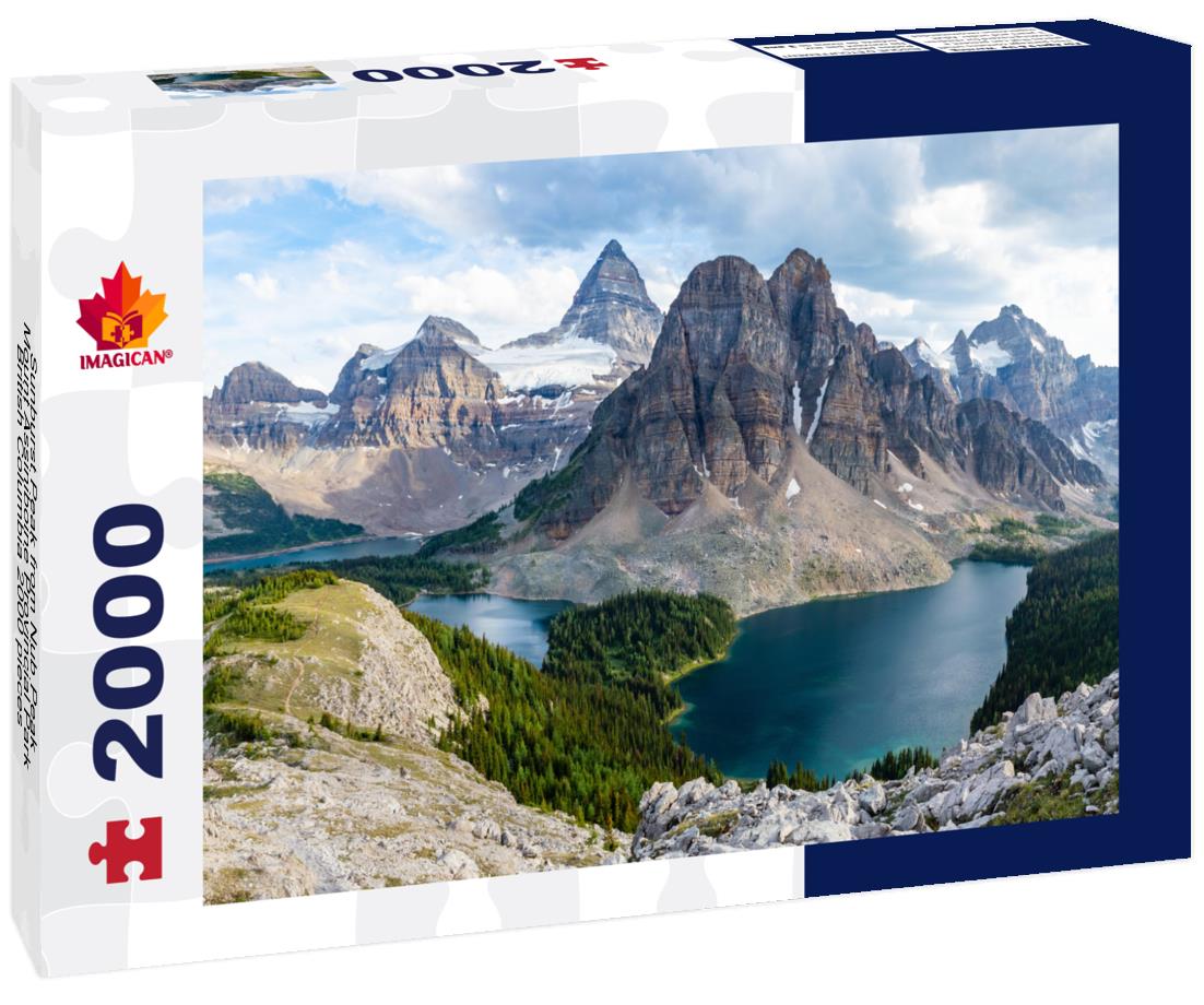 Sunburst Peak from Nub Peak, Mount Assiniboine Provincial Park, British Columbia 2000pc Puzzle