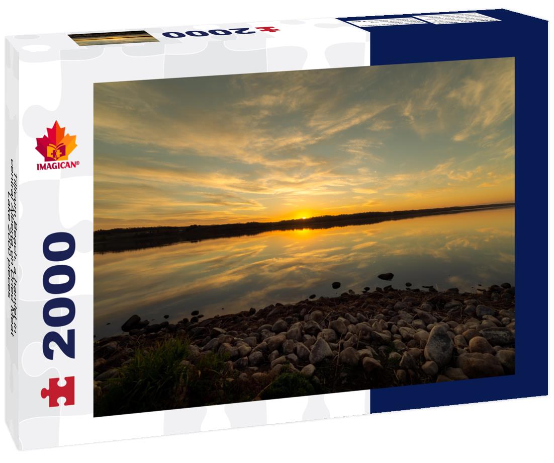ImagiCan Jigsaw Puzzle Tillicum Beach, a hamlet in central Alberta on Dried Meat Lake 2000 pieces