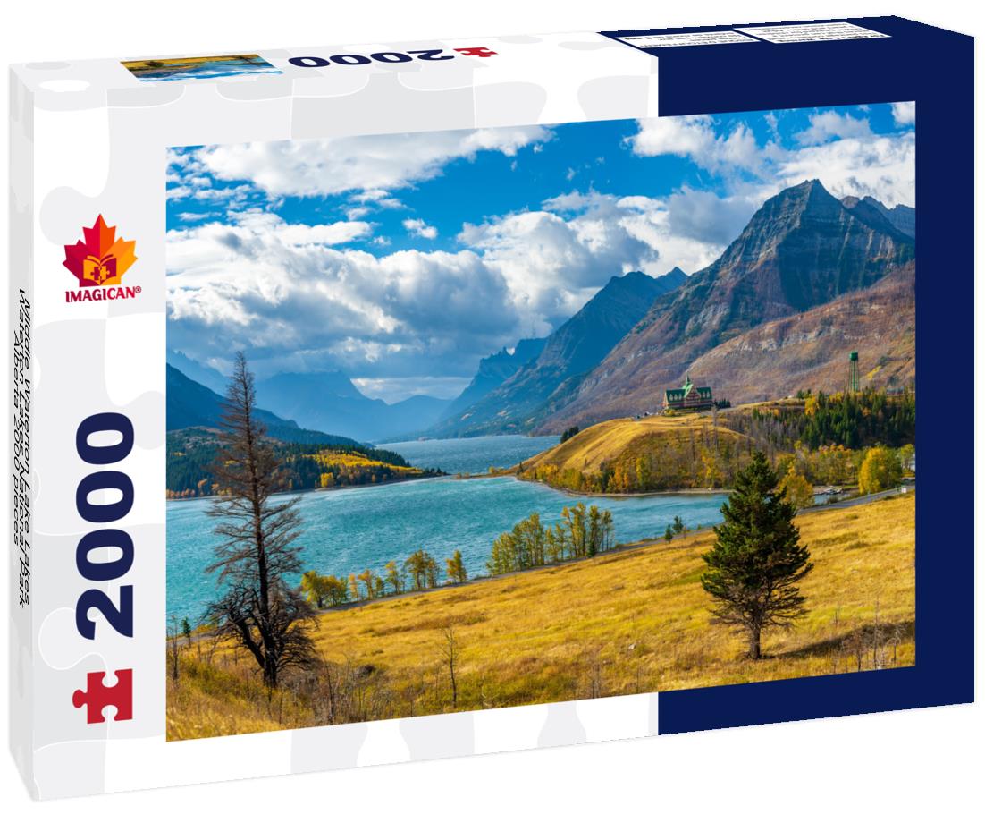 ImagiCan Jigsaw Puzzle Middle Waterton Lake Lakes, Waterton Lakes National Park, Alberta 2000 pieces