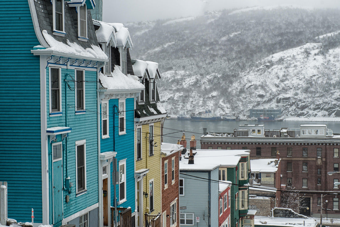 A very steep street in St. John's, Newfoundland 2000pc Puzzle
