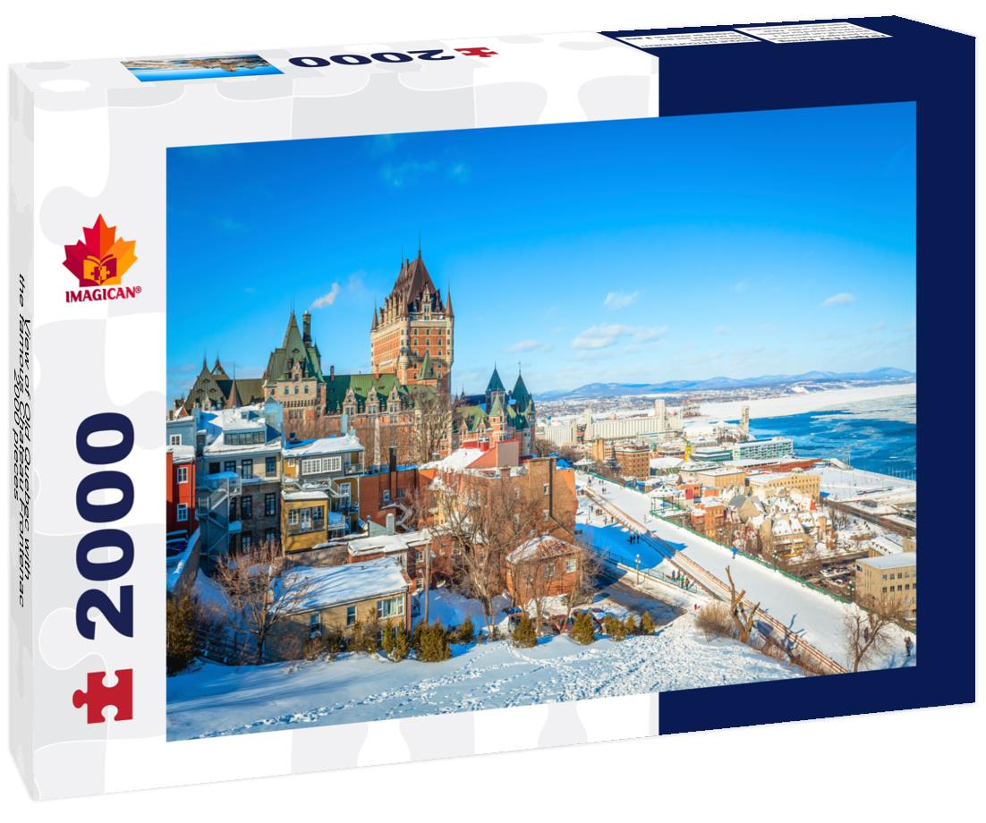 Old Quebec with the famous Chateau Frontenac 2000pc Puzzle