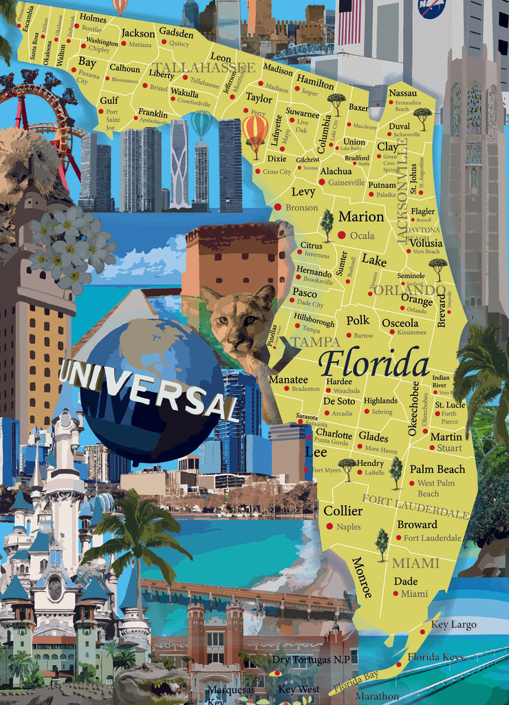 Map Florida