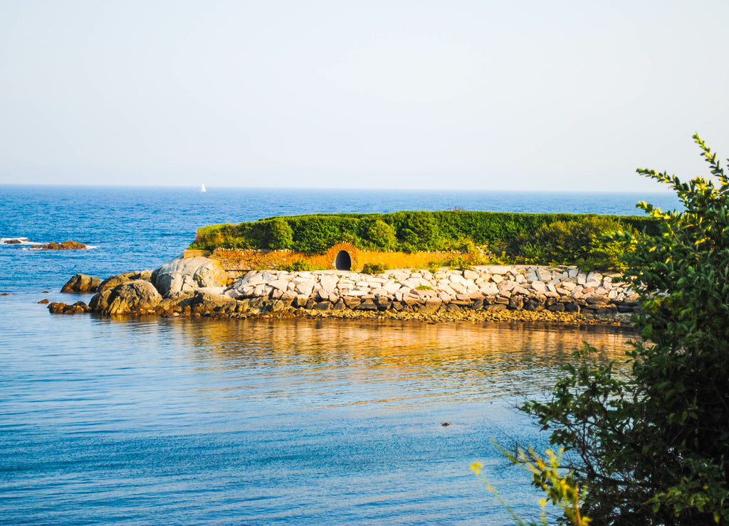 Cliff Walk in Newport, Rhode Island