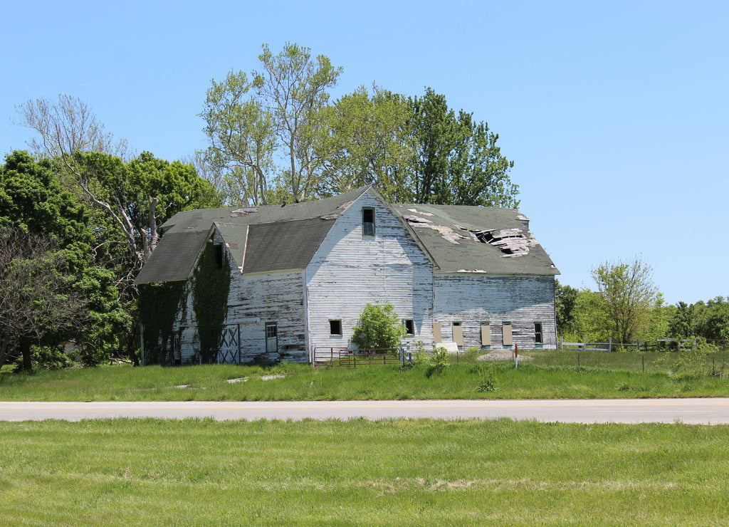 Older barn in Franklin County Kansas