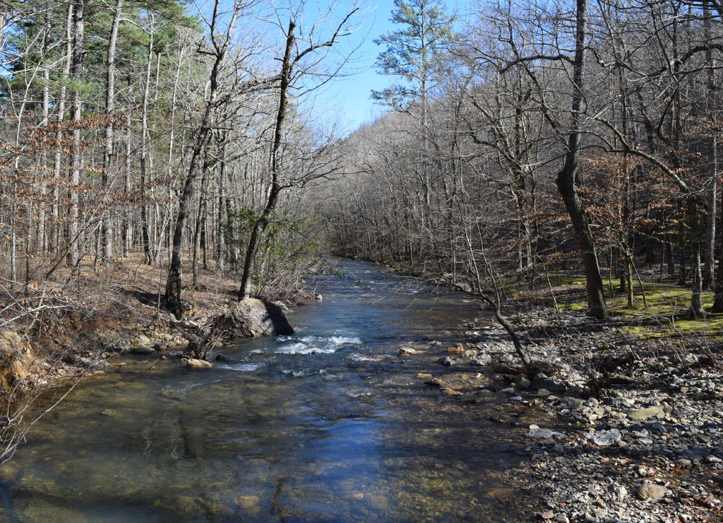 Little Missouri River in Ouachita National Forest Arkansas