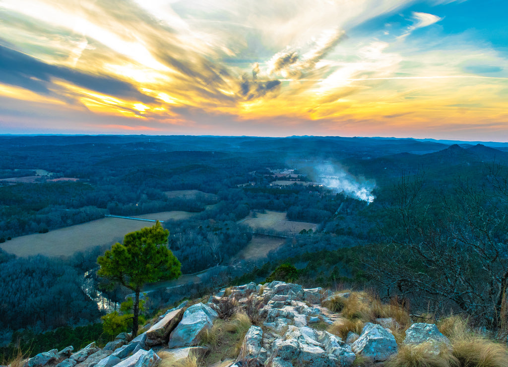 Arkansas Wilderness at Twilight