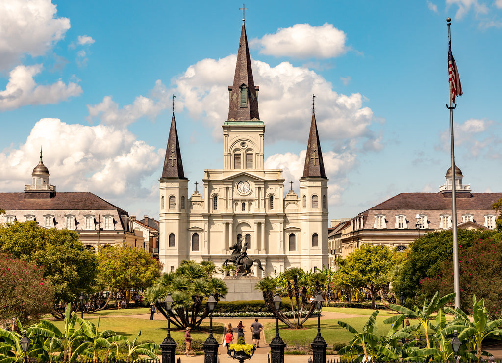 Jackson Square in New Orleans, Louisiana