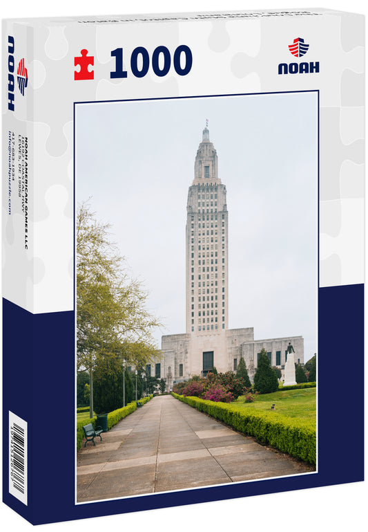 The Louisiana State Capitol, in Baton Rogue, Louisiana