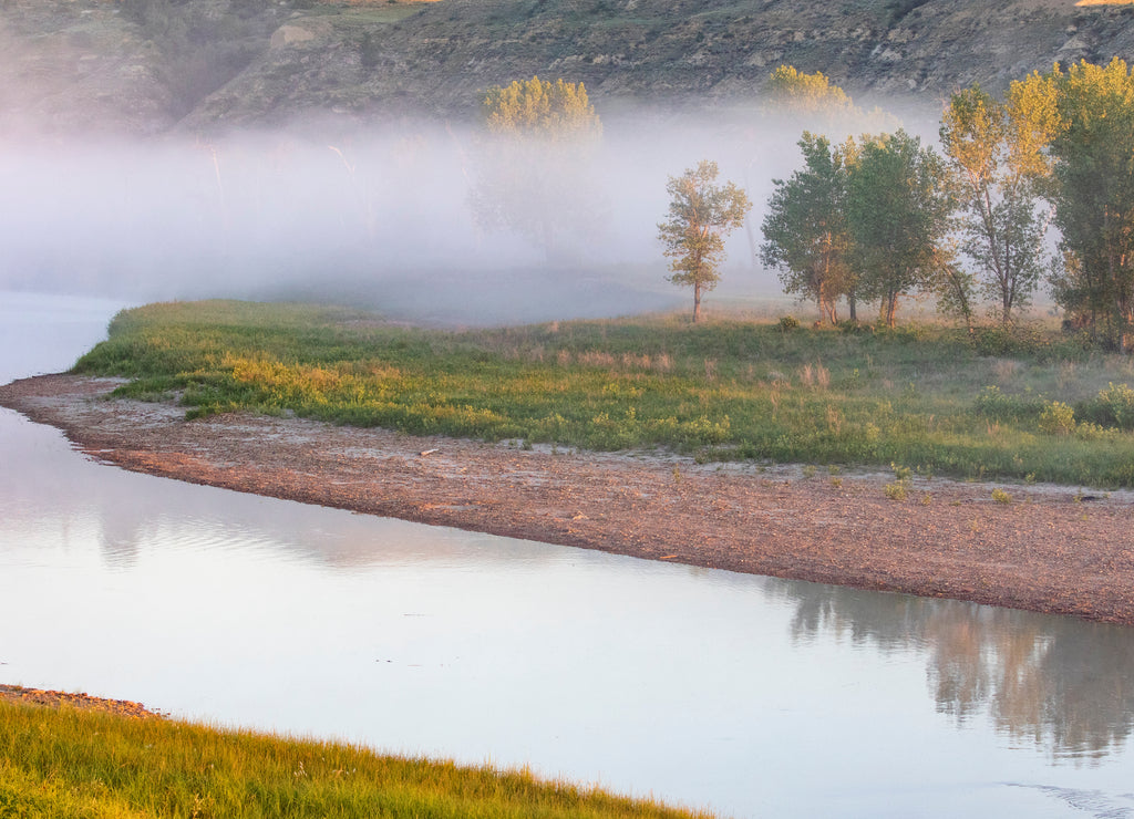 Wild scenic Landscapes of North Dakota