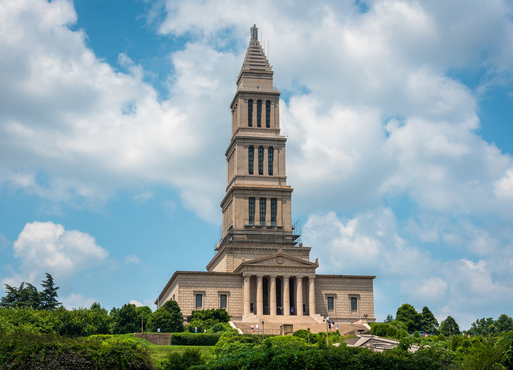 The George Washington Masonic Memorial, in Alexandria, Virginia