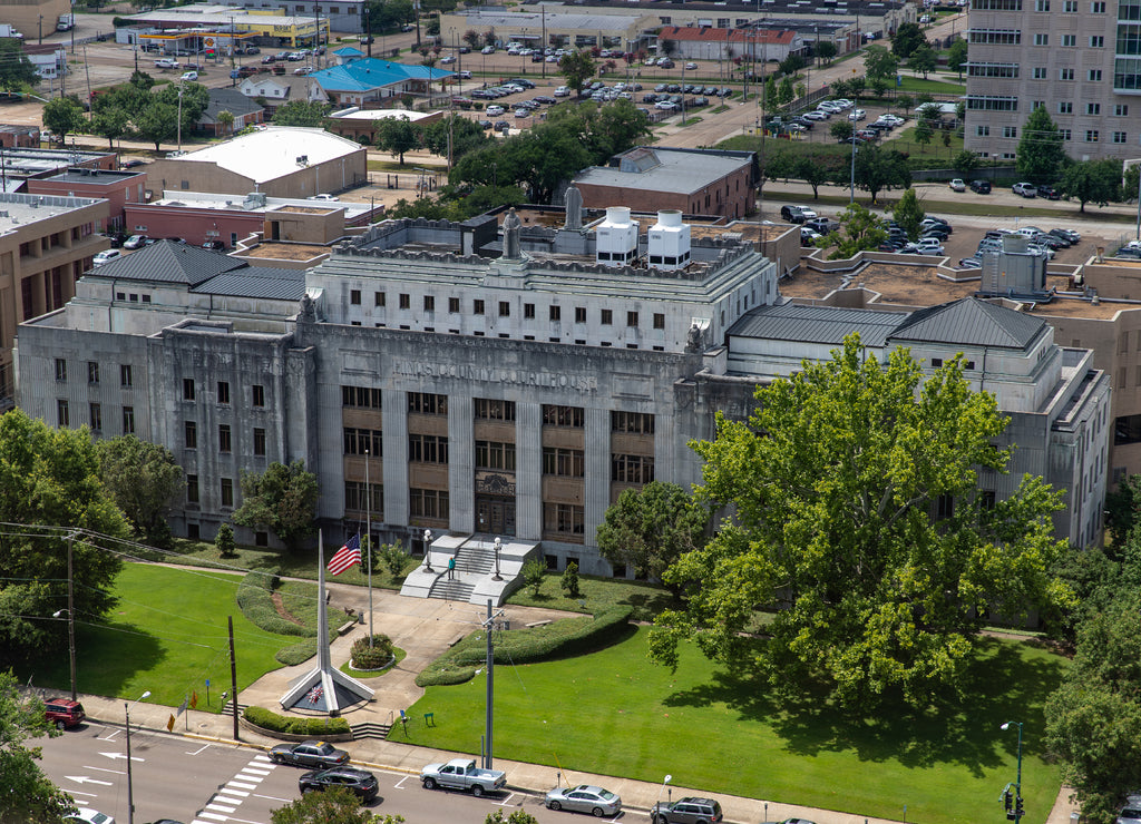 Hinds County Courthouse in Mississippi
