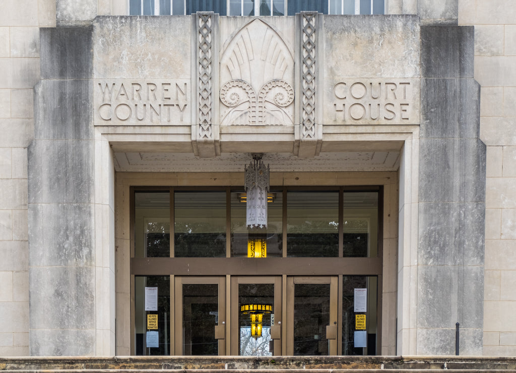 Warren County courthouse at Vicksburg, Mississippi