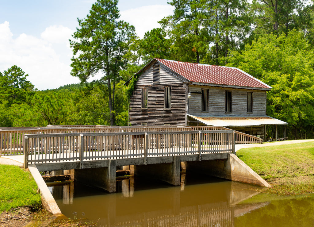 Historic Gristmill in Central Mississippi