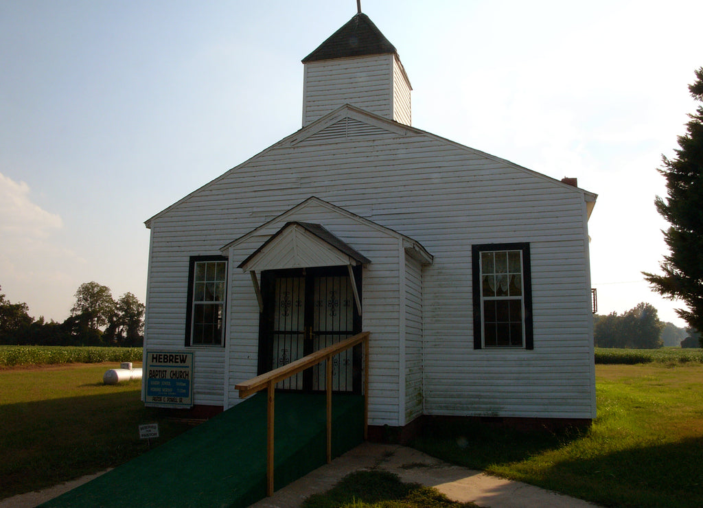 Rural Mississippi Church in the Delta