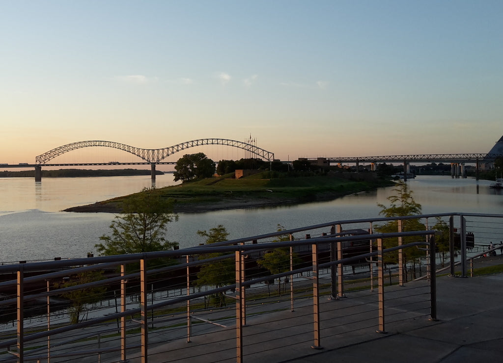 Bridge over the Mississippi at Memphis, Tennessee