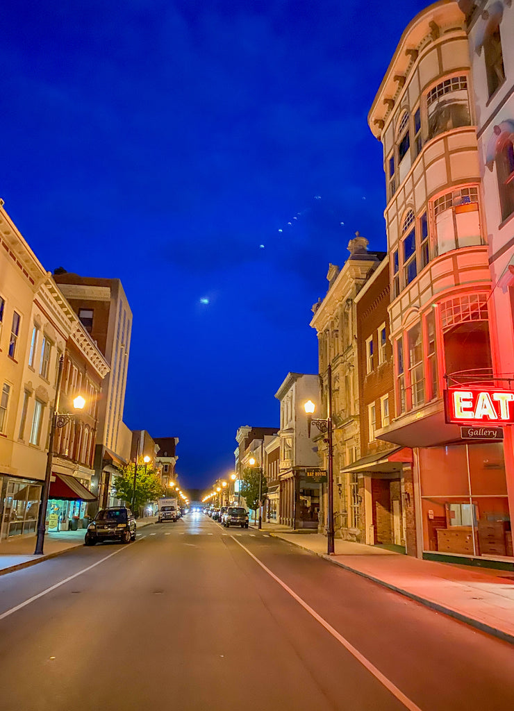 view of downtown Maysville, Kentucky