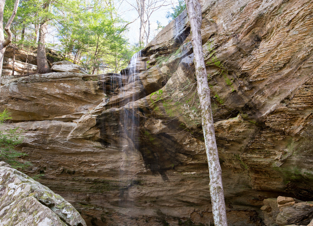 Anglin Falls is a waterfall in Rockcastle County, Kentucky