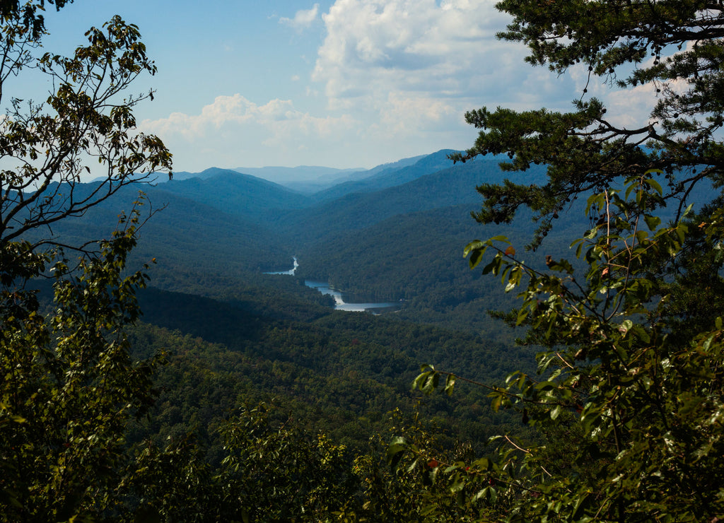 Vista from Pinnacle Overlook at Cumberland Gap National Historical Park, Kentucky