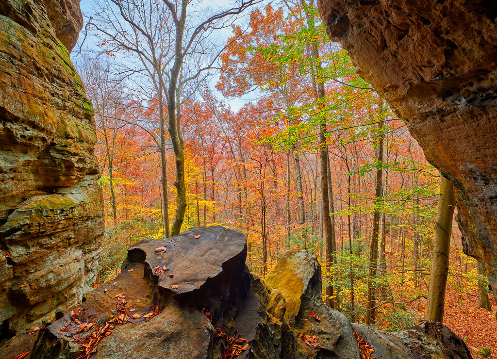 Crack in the Rocks, Kentucky