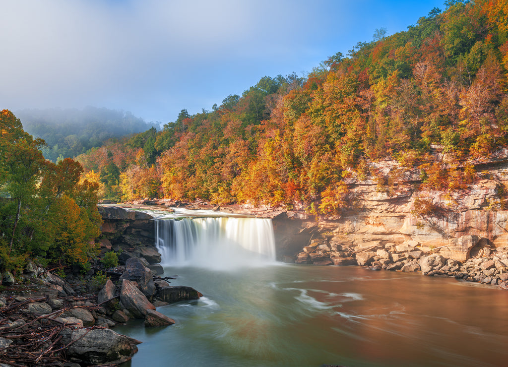 Cumberland Falls State Resort Park, Kentucky, USA