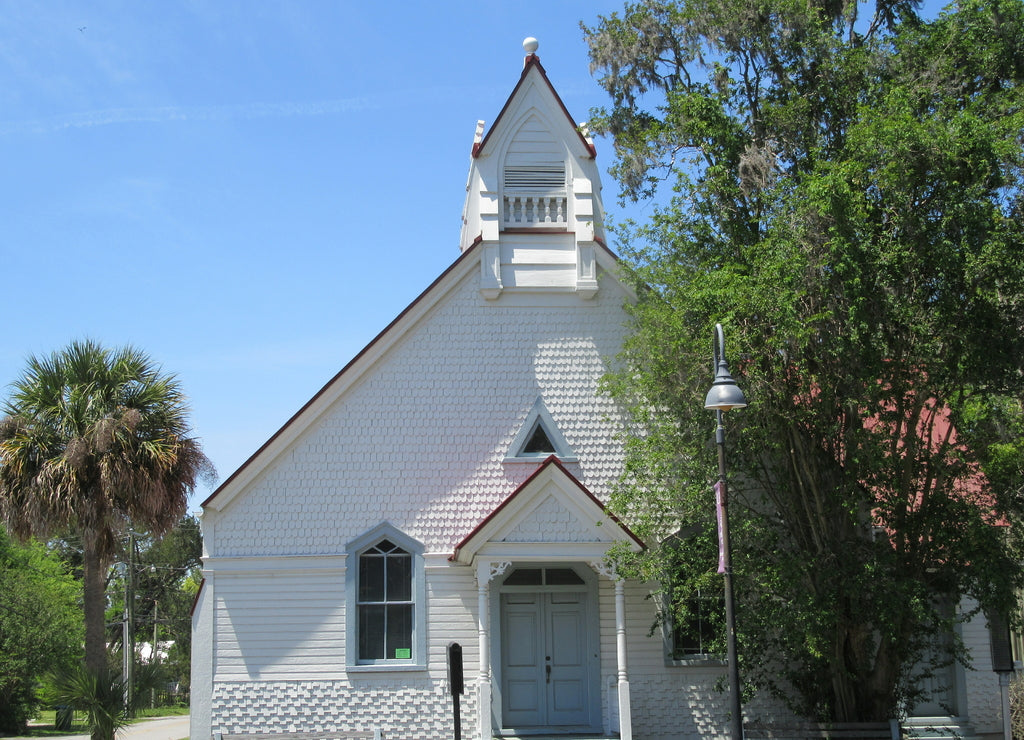 Historic church in Beaufort South Carolina