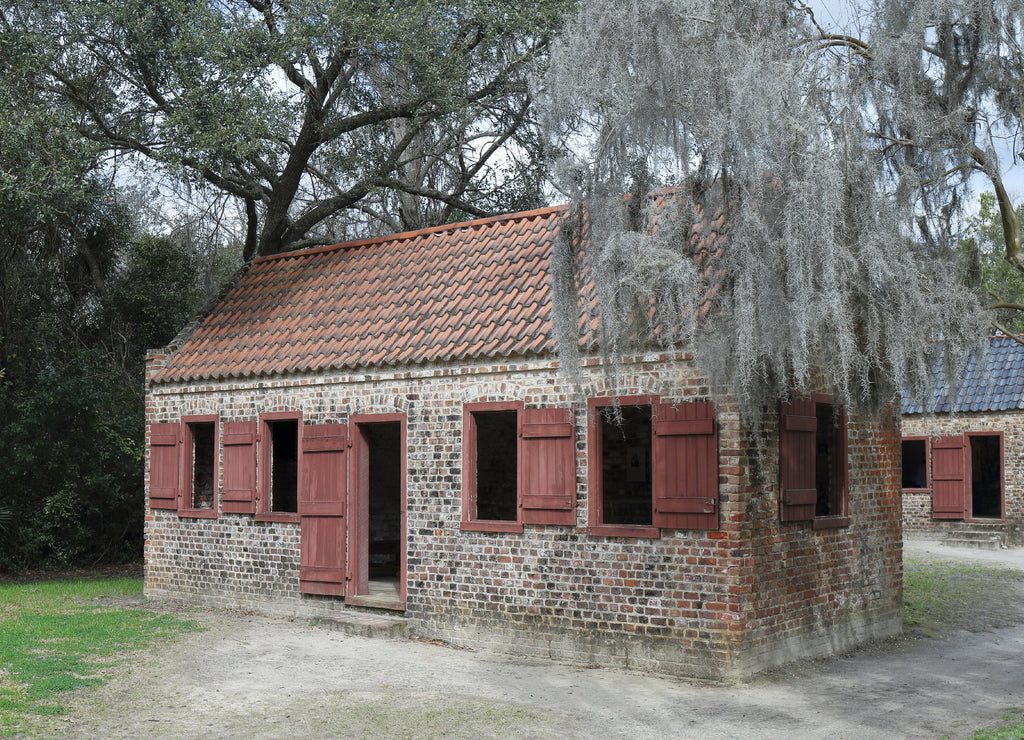 Slave hut- Boone Hall Plantation - Charleston, South Carolina - USA