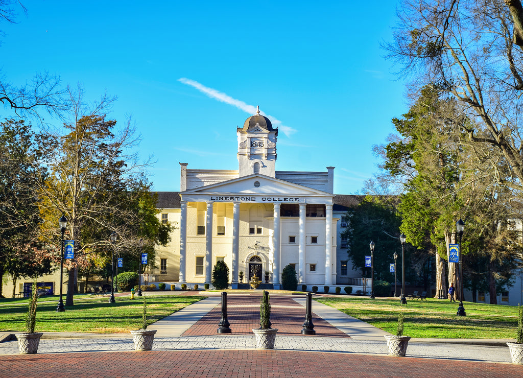 Limestone College in Gaffney, South Carolina, USA