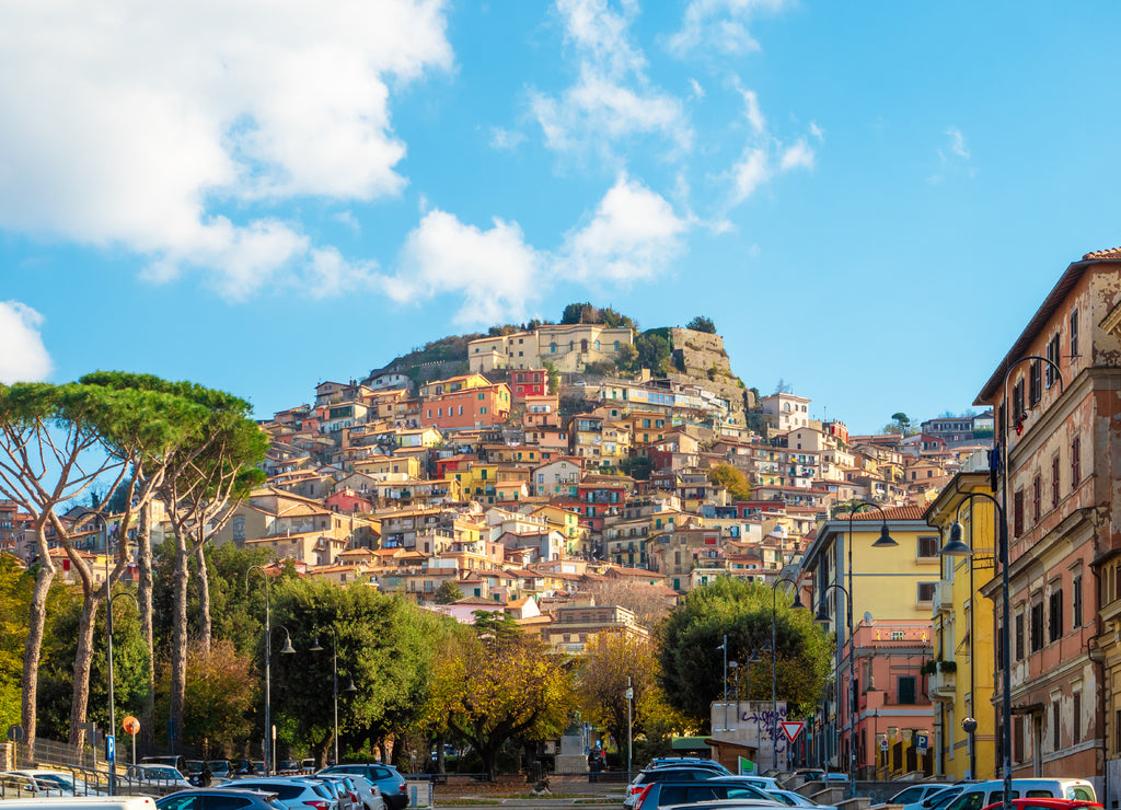 Rocca di Papa (Italy) - A nice little, old and panoramic city in the metropolitan city of Rome, on the Mount Cavo