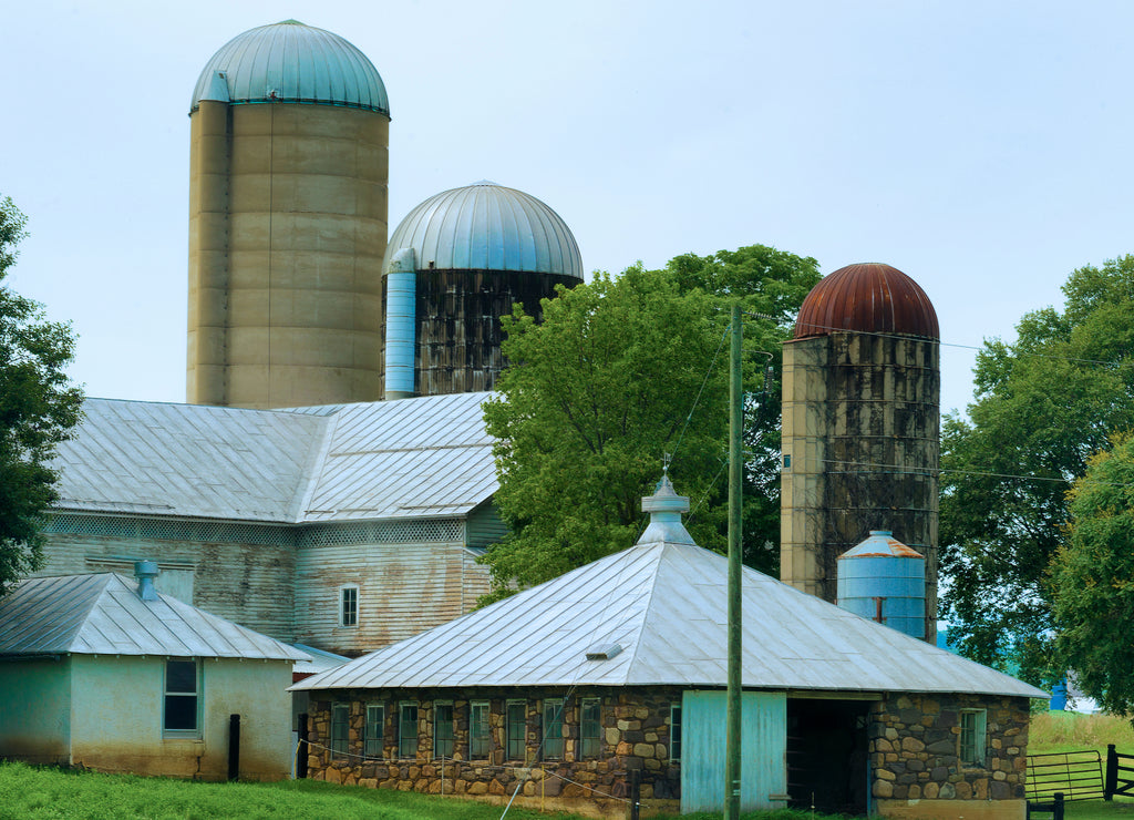 Agricultural Silos of Rural West Virginia