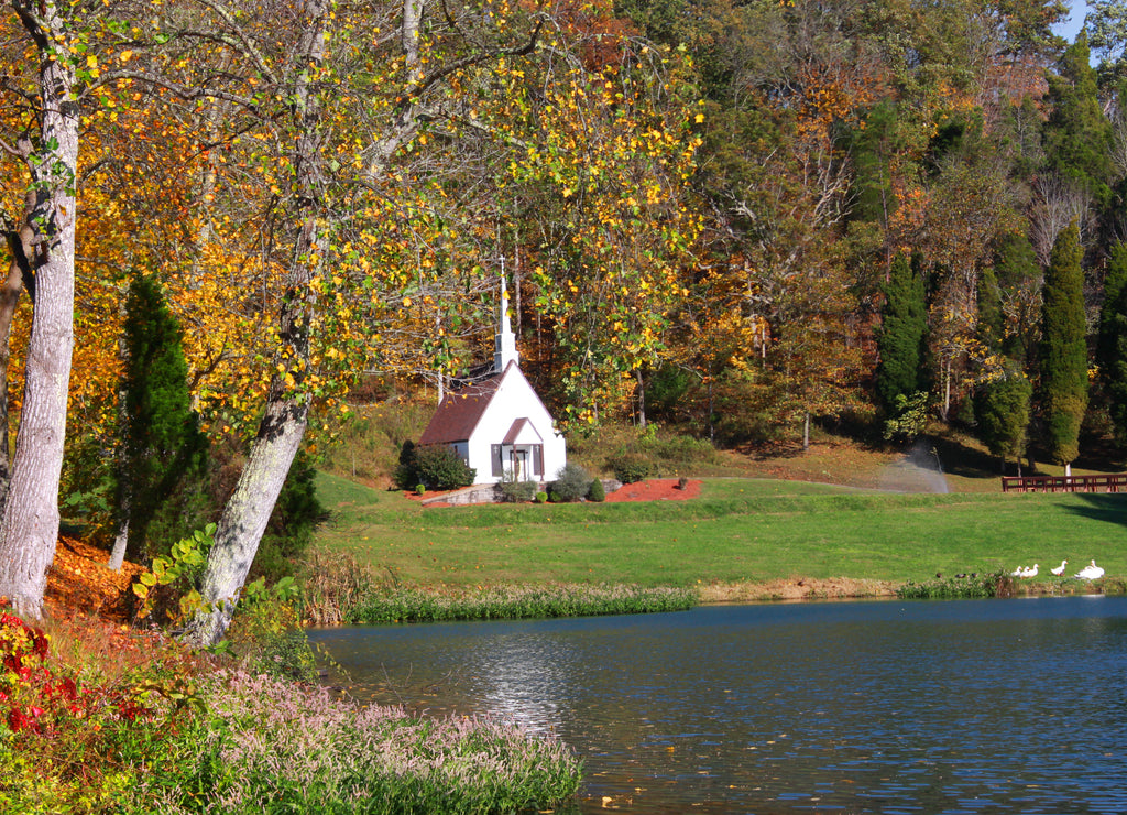 Scenic landscape in West Virginia