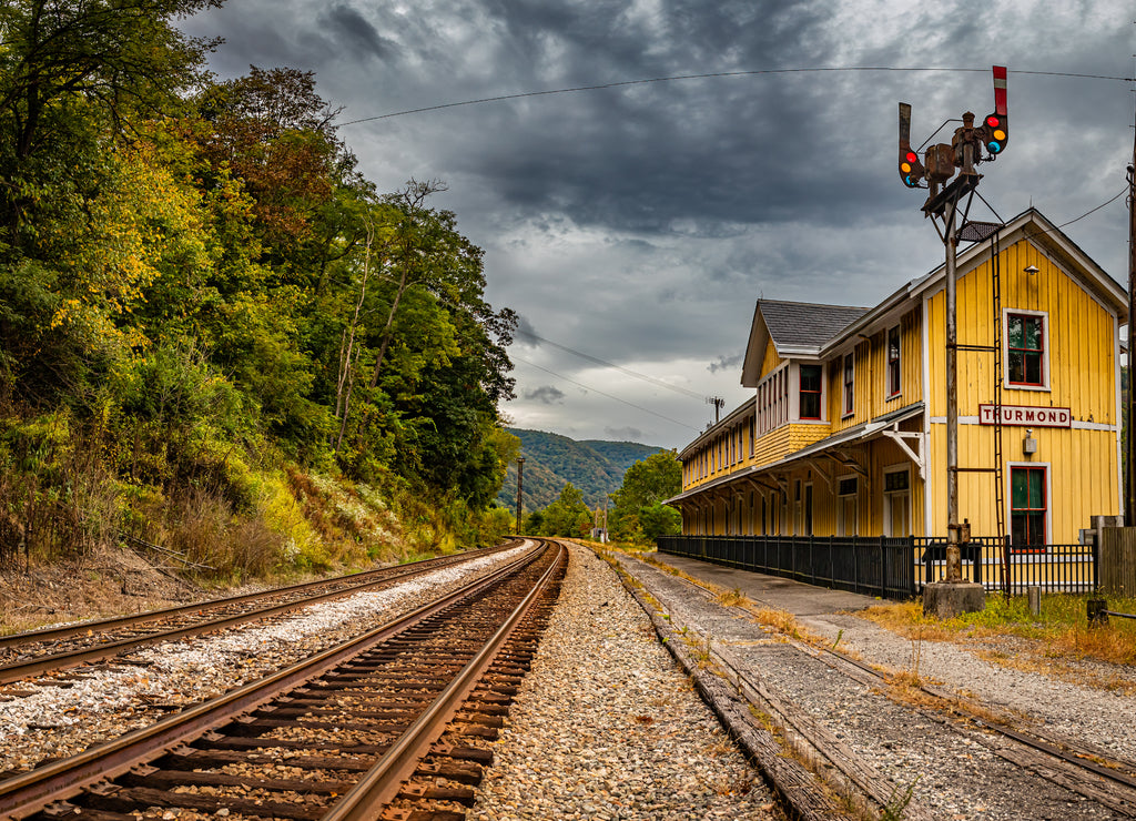 Thurmond Ghost Town Train Depot, West Virginia