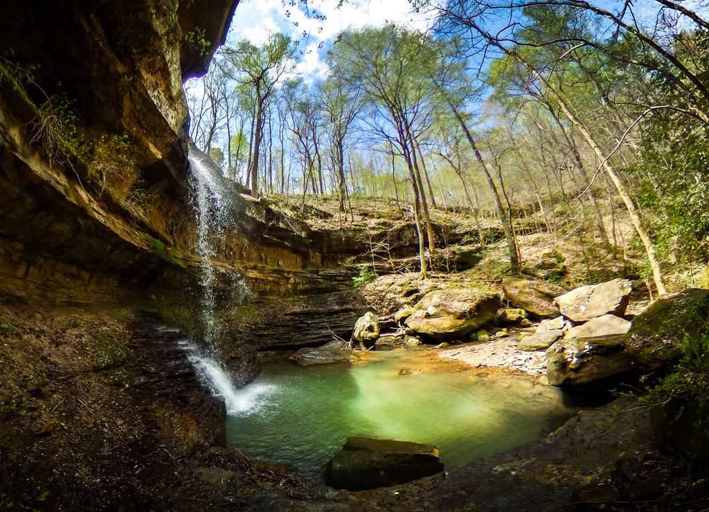 Waterfall in Cane Creek Canyon, Alabama