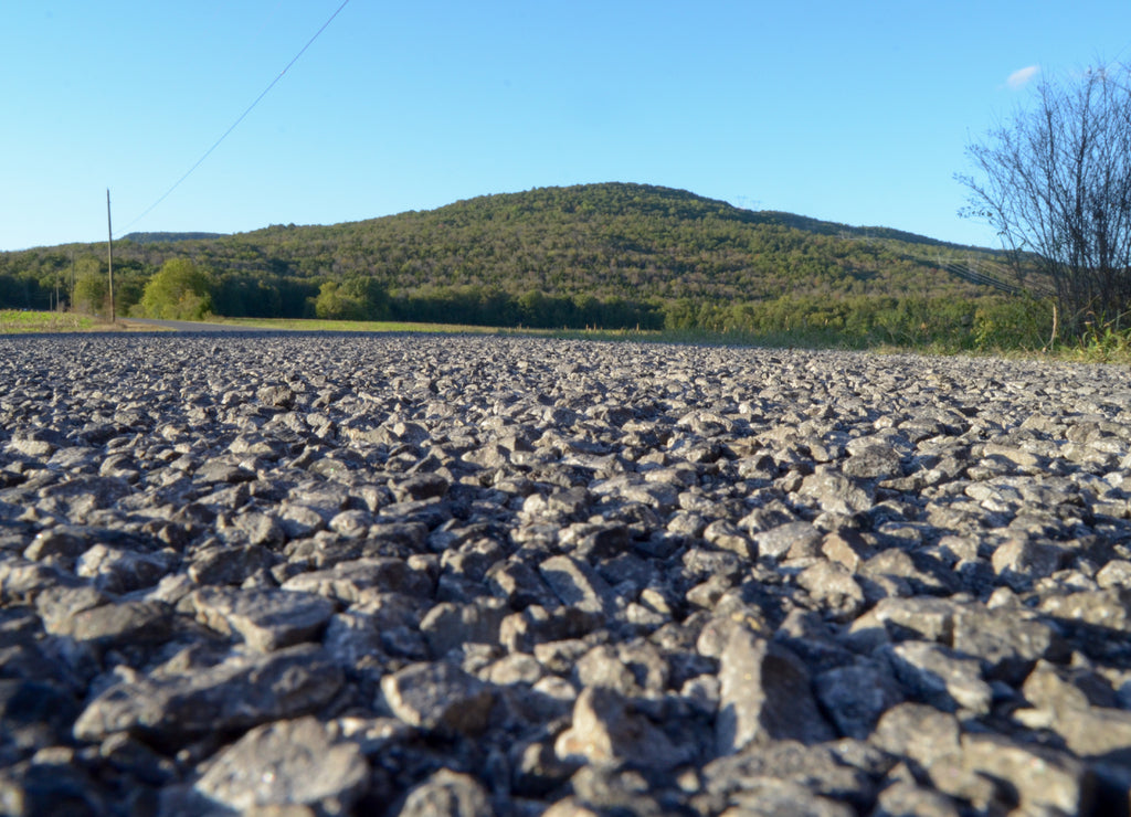 Road leading to Crow Mountain, near Scottsboro, Alabama