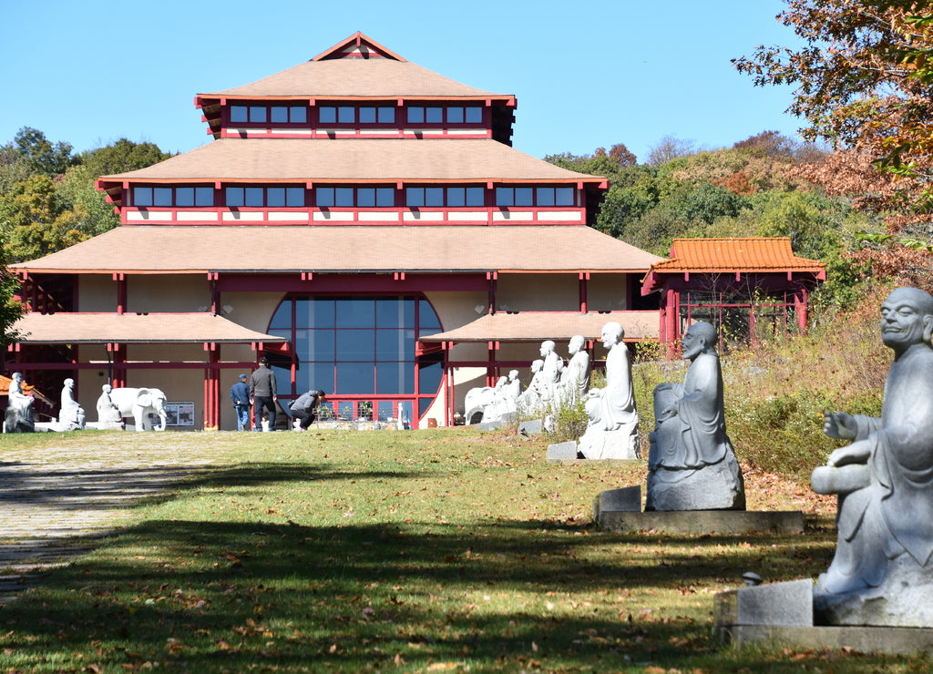 Chuang Yen Monastery in Carmel Hamlet in New York