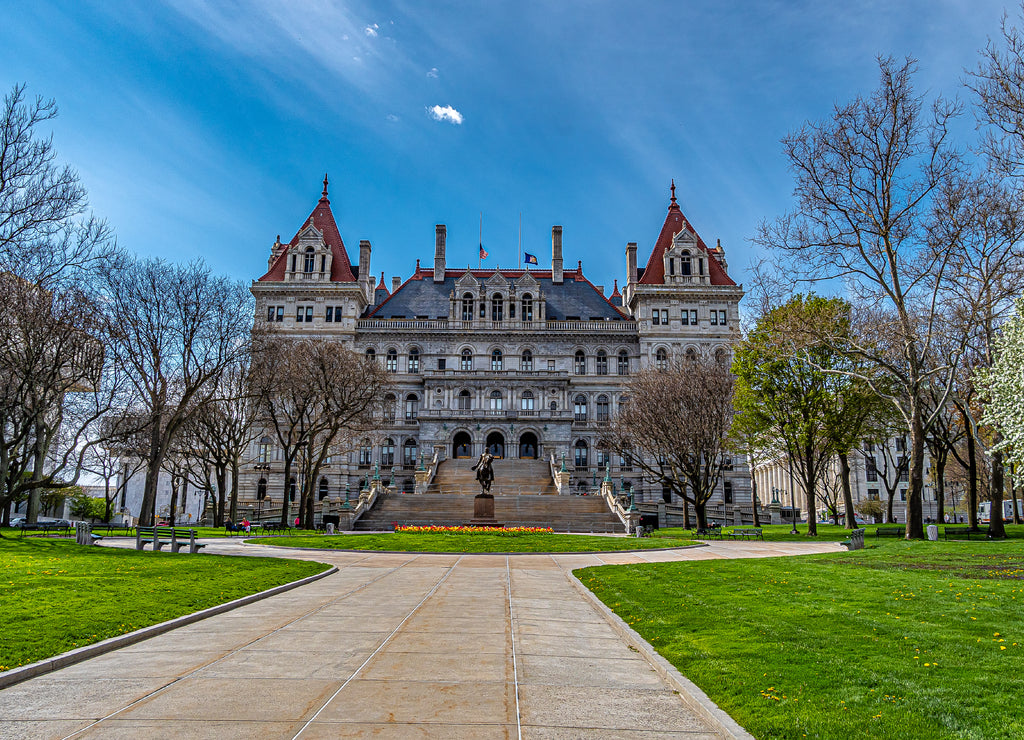 Capitol building in albany New York