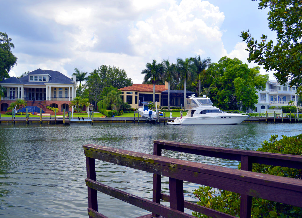 Hudson Bayou in Sarasota, Florida