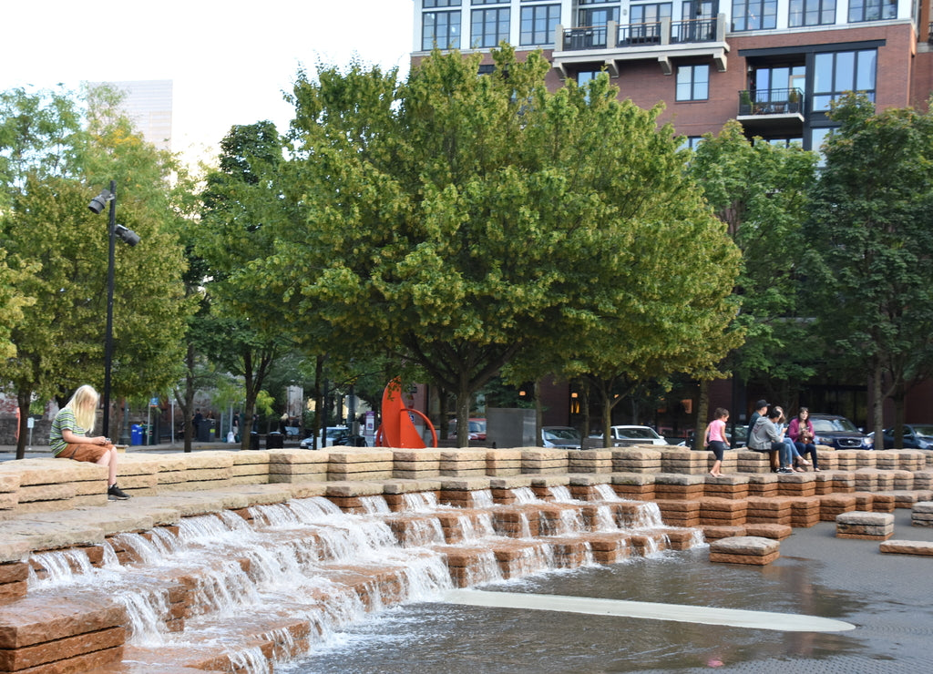 Jamison Square in Portland, Oregon