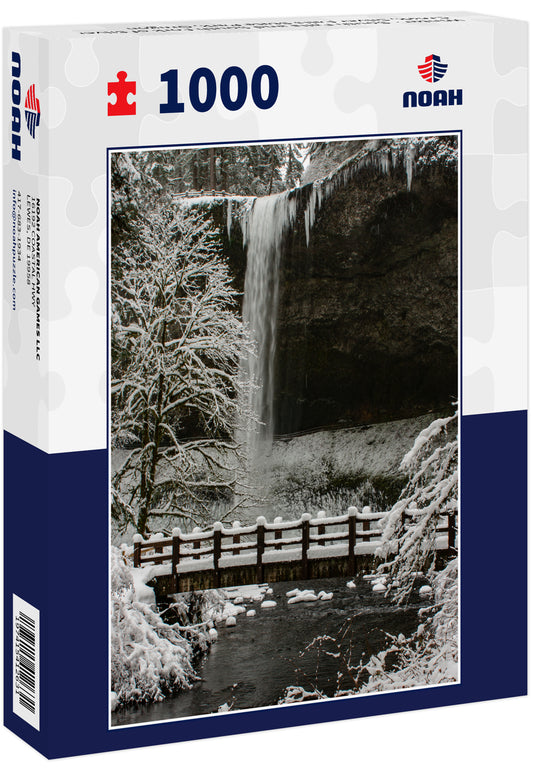 Winter - South Falls and South Fork of Silver Creek, Silver Falls State Park, Oregon