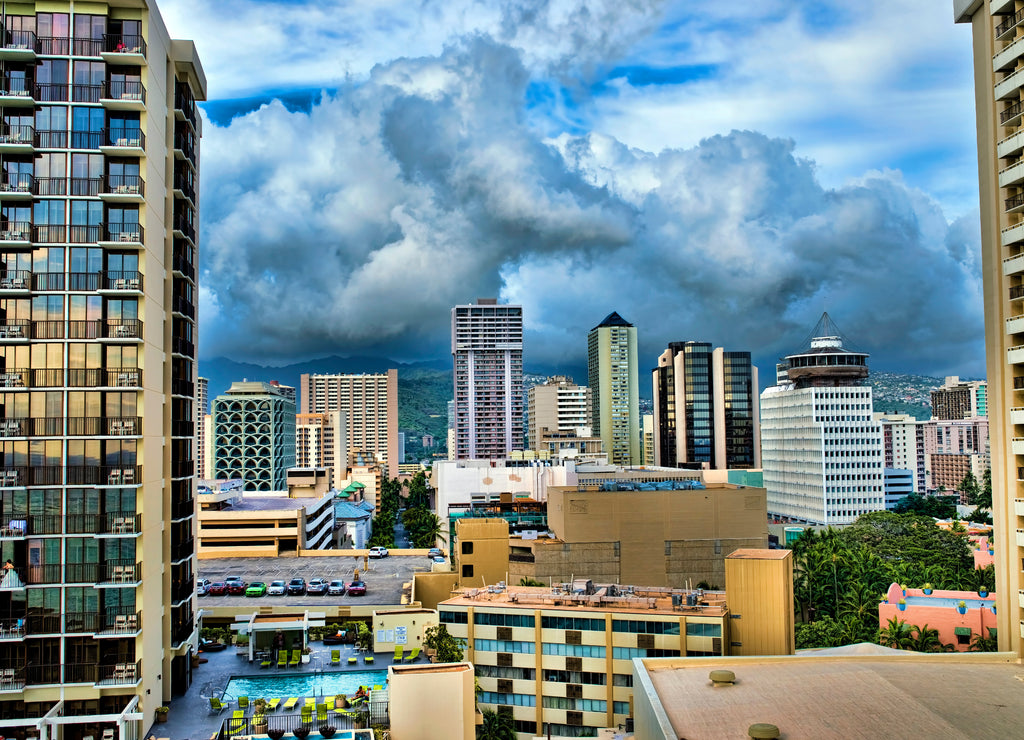 Waikiki, Hawaii Skyline