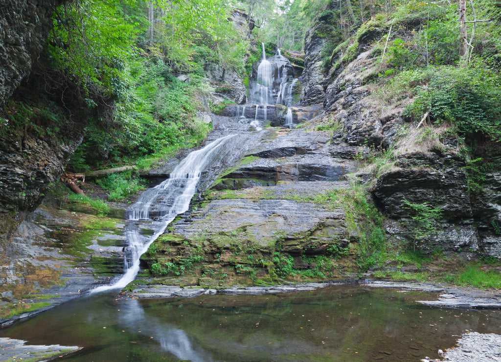 Dingmans Falls in Pennsylvania